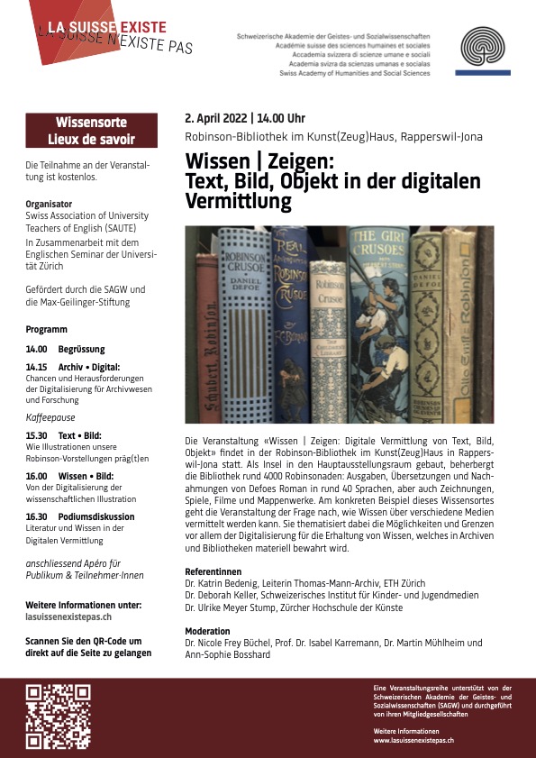 Workshop in der Robinson-Bibliothek